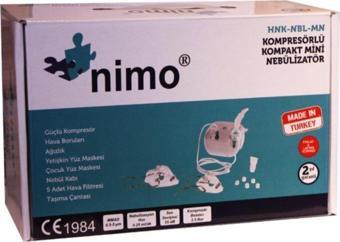 Nimo Kompresörlü Kompakt Mini Nebülizatör