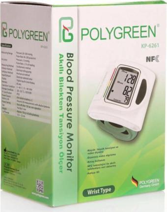 Polygreen Kp 6261 Akıllı Bilekten Tansiyon Ölçer