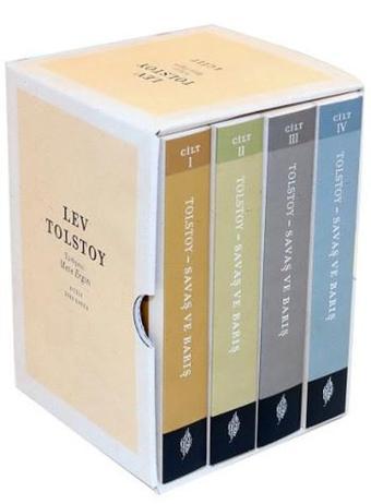 Savaş ve Barış 4 Kitap Takım - Lev Nikolayeviç Tolstoy - Yordam Edebiyat