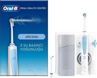 Oral-B Ağız Sağlığı Merkezi Ağız Duşu: Ağız duşu, 1 Oxyjet Başlığı, 1 Su Jeti Başlığı