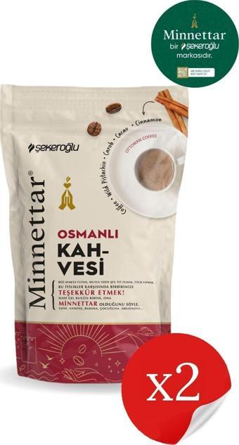 Şekeroğlu Minnettar Osmanlı Kahve 2 X 165 gr ( 2 Paket )