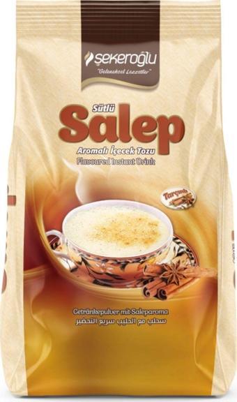 Şekeroğlu Minnettar Sütlü Salep 10 X 1000 gr ( 10 Adet )