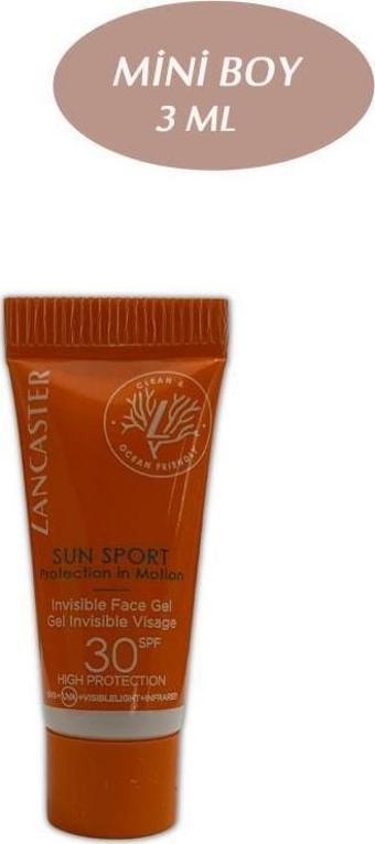 Lancaster Sun Sport Invisible Face Gel SPF30 Mini Boy 3 ml 