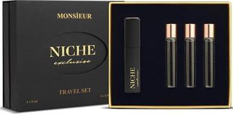 Niche Exclusive Monsieur Travel SET 4X8 ml Erkek Parfüm Seti