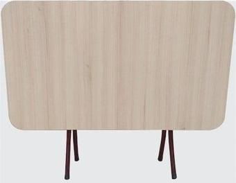 Sivas Gözde Mobilya Ecowood Katlanır Dikdörtgen Masa 60x90x75 cm