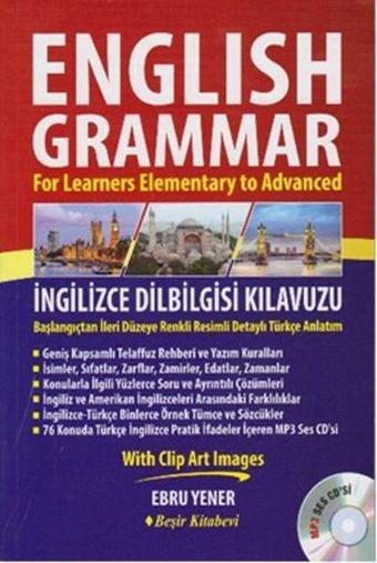 English Grammer-İngilizce Dilbilgisi Klavuzu - Ebru Yener - Parıltı Yayınları