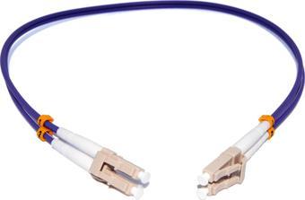 Beek LC-LC Fiber Optik Patch Kablo, Multimode OM 4 50/125 Duplex, 3.0mm, LSZH, 0,5 metre&lt;br&gt;Be
