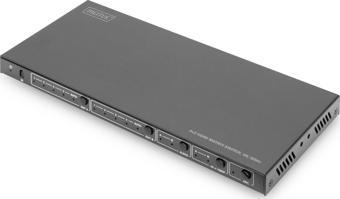 Digitus 4x2 HDMI Matrix Switch, 4K/60Hz Scaler özelliği, EDID, ARC, HDCP 2.2, 18 Gbps