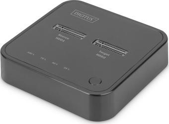 Digitus Çift Yuvalı M.2 NVME SSD&#039;ler için Docking Station, Çevrimdışı Klonlama Özelliği, Bağlan