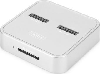 Digitus M.2 NVMe + M.2 SATA SSD Docking Station, SD Express Kart Okuyucu, USB-C™ M.