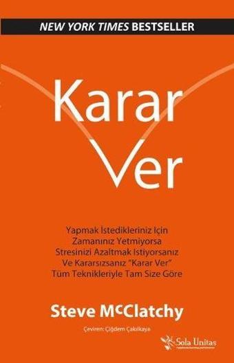 Karar Ver - Steve McClatchy - Sola Unitas