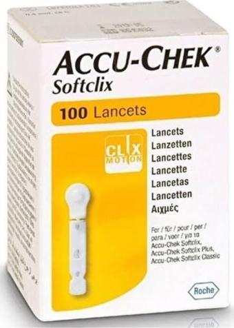 Accu Chek Softclix Lanset 100 Iğne Lancets