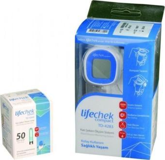 Dmp Lifechek Compact Td-4283 Kan Ölçüm Cihazı + Lifechek Smart Td-4360 Kan Ölc?U?M Stribi 50 Adet