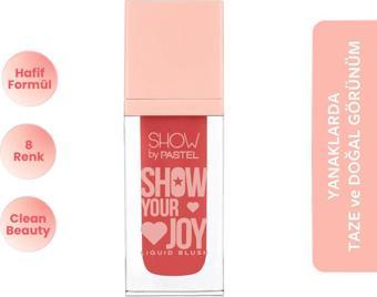Show by Pastel Show Your Joy Liquid Blush - Likit Allık 58