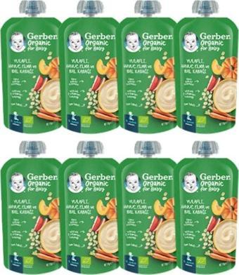 Gerber Yulaflı Elma, Havuç Ve Balkabaklı 110g 4603