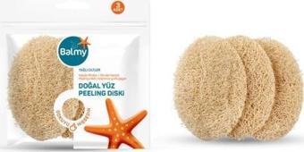 Balmy Doğal Kabak 3'lü Yüz Peeling Diski