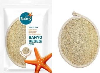 Balmy Doğal Kabak Oval Banyo Kesesi