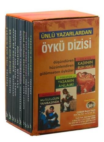 Ünlü Yazarlardan Öykü Dizisi 10 Kitap Takım - Kolektif  - Turna Yayınları