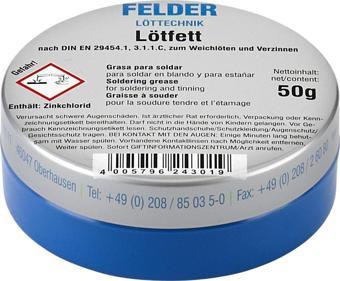 Felder 50 Gram Kaliteli Lehim Pastası