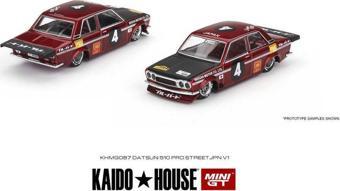 Mini GT Kaido House Datsun 510 Pro Street JPN V1 - 087