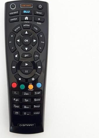 Orjinal D-SMART HD Uydu Alıcısı Kumandası