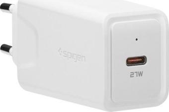 Spigen SteadiBoost 27W Hızlı Şarj Cihazı USB-C PD 3.0 (Power Delivery) iPhone Uyumlu Şarj Adaptörü F210 - 000CA26477