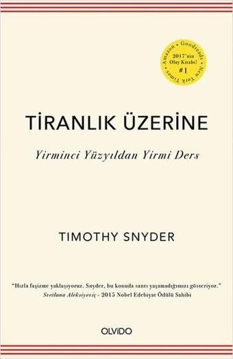 Tiranlık Üzerine - Timothy Snyder - Olvido