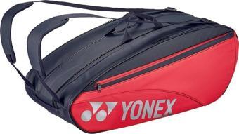 Yonex Pro 42329 Scarlet Kırmızı Tenis Çantası 9 Raketli Ayakkabı Bölmeli