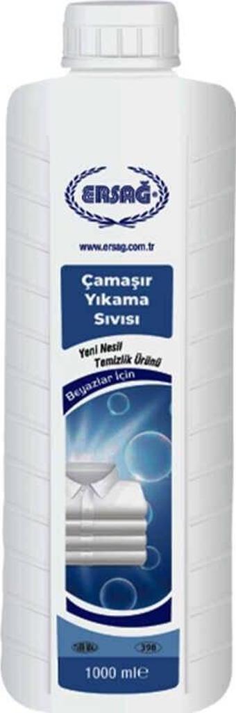 Ersağ Çamaşır Yıkama Sıvısı (Beyazlar İçin) 1000 Ml.