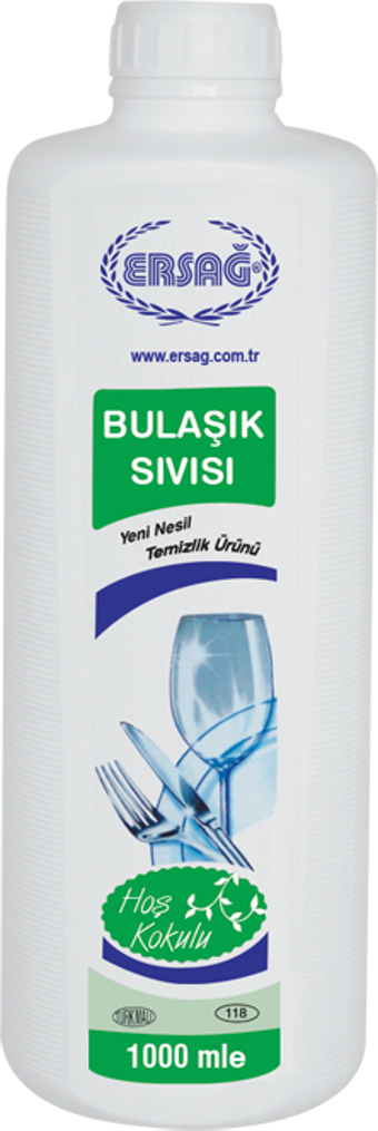 Ersağ Hoş Kokulu Bulaşık Sıvısı 1000 Ml.