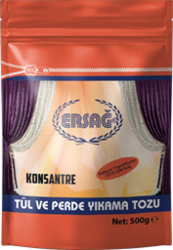 Ersağ Tül ve Perde Yıkama Tozu 500 G