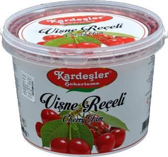 Kardeşler Şekerleme Vişne Reçeli Kova 2400 G