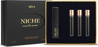 Niche Exclusive Diva Travel Set 4X8 ml Kadın Parfüm Seti