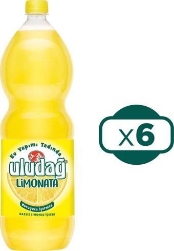 Uludağ Limonata 2 lt x 6 Adet