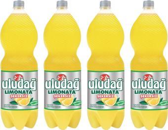 Uludağ Limonata Şekersiz 2 lt x 4 Adet