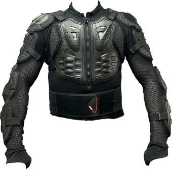 Forte Gt 990 Lüx Armor Fileli Full Koruma Europe Standart Motosiklet Body Armour M Beden