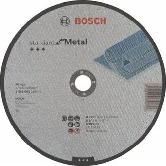 Bosch - 230*3,0 mm Standard Seri Düz Metal Kesme Diski (Taş)