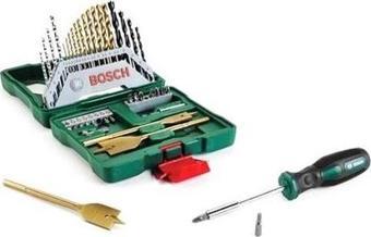 Bosch 41 parça Titanyum X-line Aksesuar Seti -Tornavida Hediyeli-