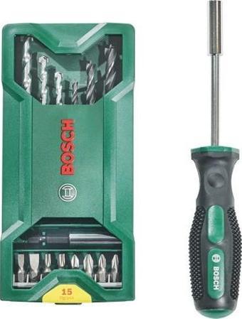 Bosch X-Line 15+1 Vidalama&matkap Ucu Seti