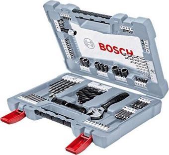 Bosch X-Line Premium 91 Parça Delme ve Vidalama Ucu Aksesuar Seti 2608P00235