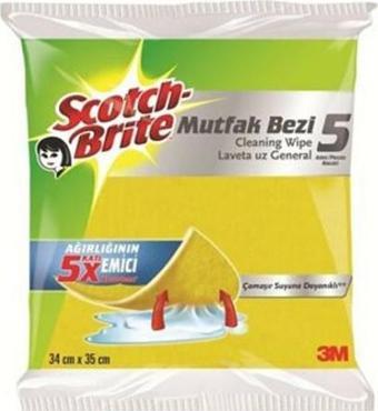 Scotch Brite Temizlik Bezi 5'li (12'li)