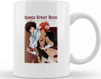 Baskı Dükkanı Bungou Stray Dogs Anime Osamu Dazai X Chuuya Nakahara Kupa Bardak Porselen