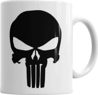 Baskı Dükkanı Punisher Kupa Bardak Porselen