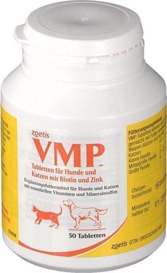 Zoetis Vmp Kedi- Köpek Vitamini 50 Tablet