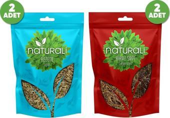 Naturali Rezene 100 Gr x 2 & Kiraz Sapı 75 Gr x 2