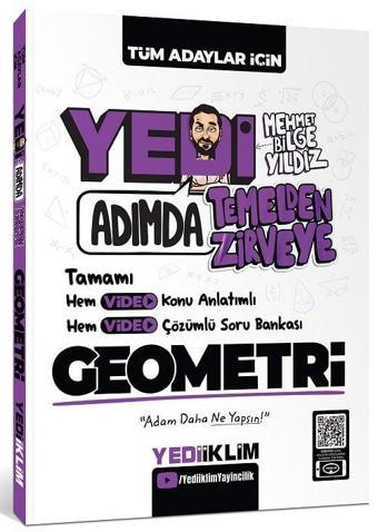 Yediiklim KPSS YKS Yedi Adımda Geometri Konu Anlatımlı Soru Bankası Çözümlü Yediiklim Yayınları - Yediiklim Yayınları