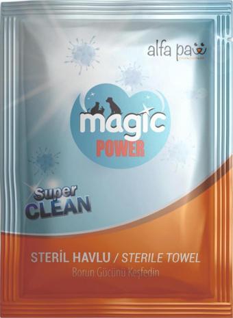 Magic Power Tek Kullanımlık Steril Mendil