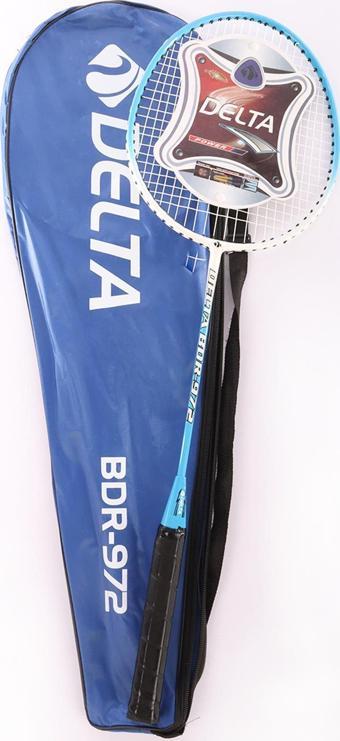 Delta Tek Parça Halinde Üretim Dura-Strong Badminton Raketi Ve Deluxe Badminton Çantası Seti