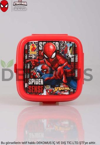 LİSANSLI SPIDERMAN 2 KATLI BESLENME KUTUSU / LUNCH BOX