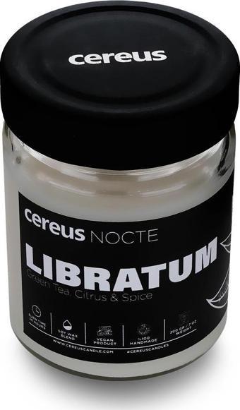 Cereus Nocte Libratum Yeşil Çay Kokulu Soya Mum (210 Gr)